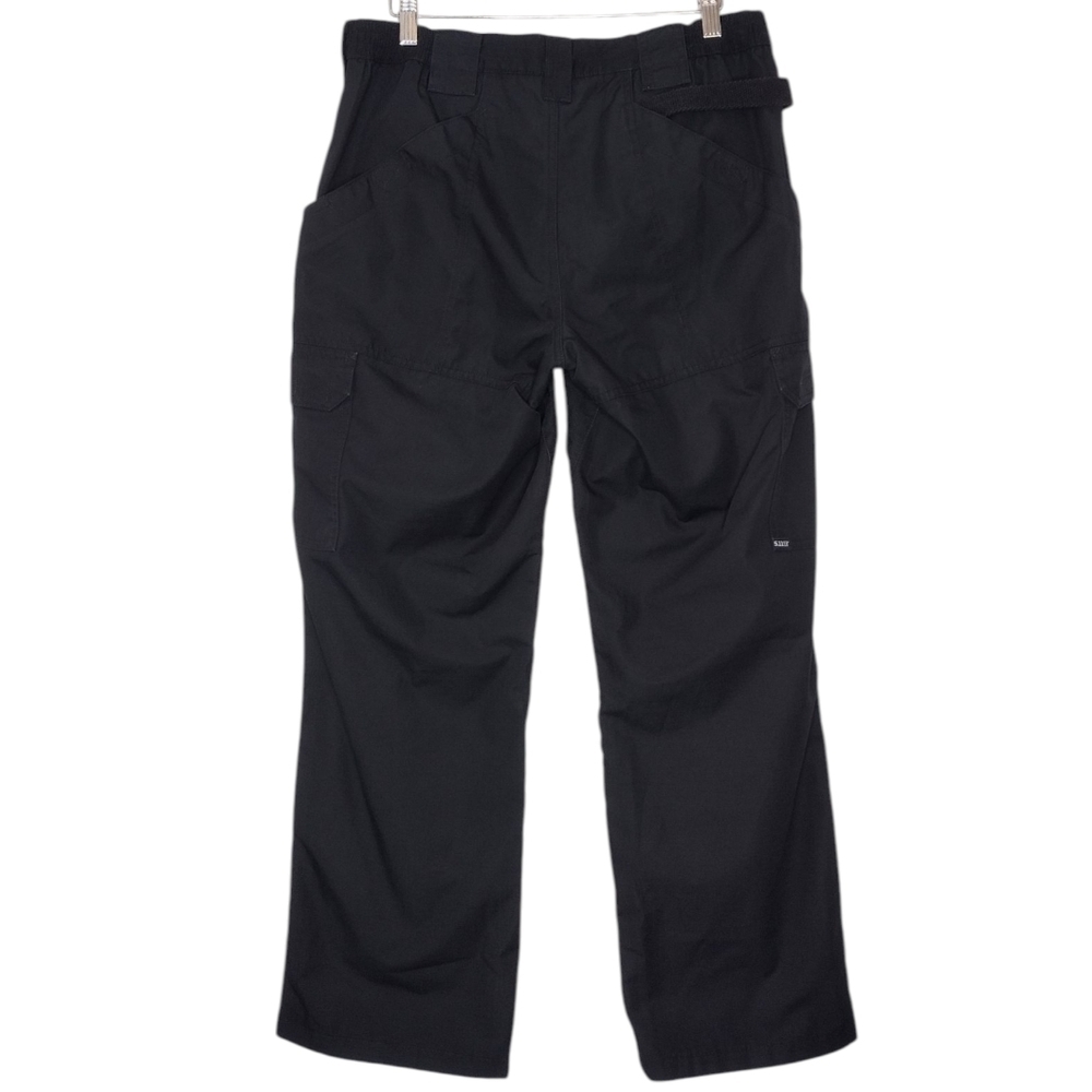 5.11 Tactical Women's Black Outdoor Work Utility Cargo Pants Sz 12 - Picture 2 of 13